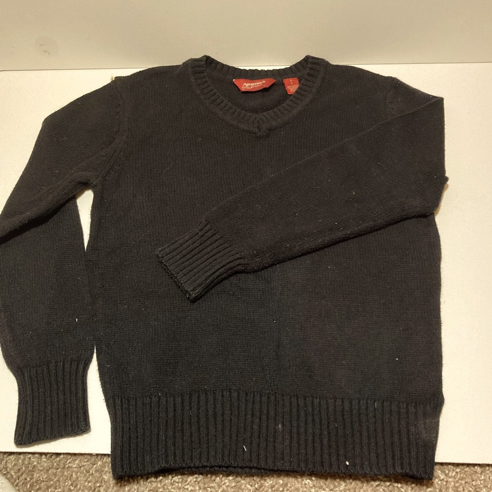 Dress up long sleeve soft V-neck sweater